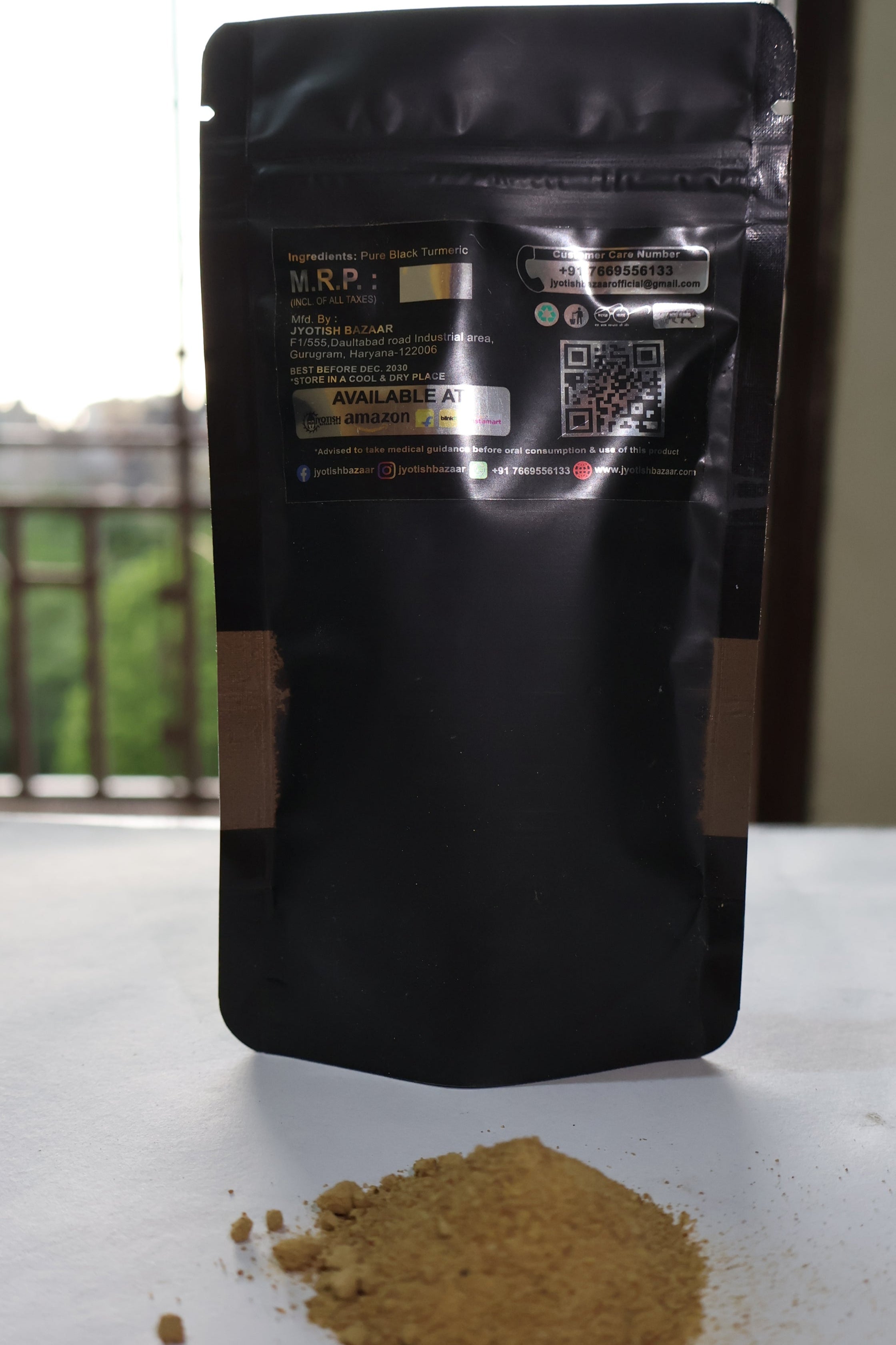 Bhairavi Black Turmaric