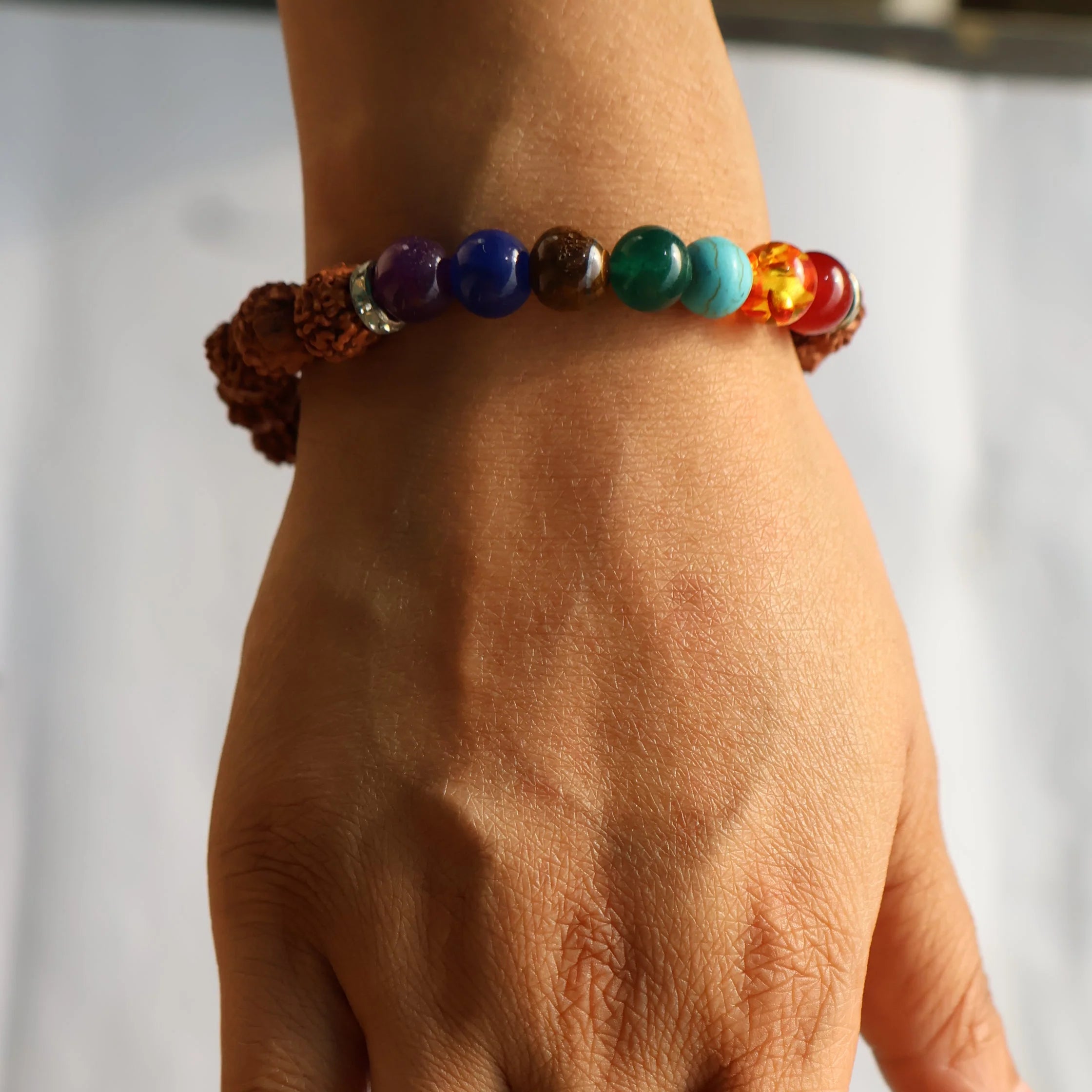 7Chakra Rudraksha Bracelet Img