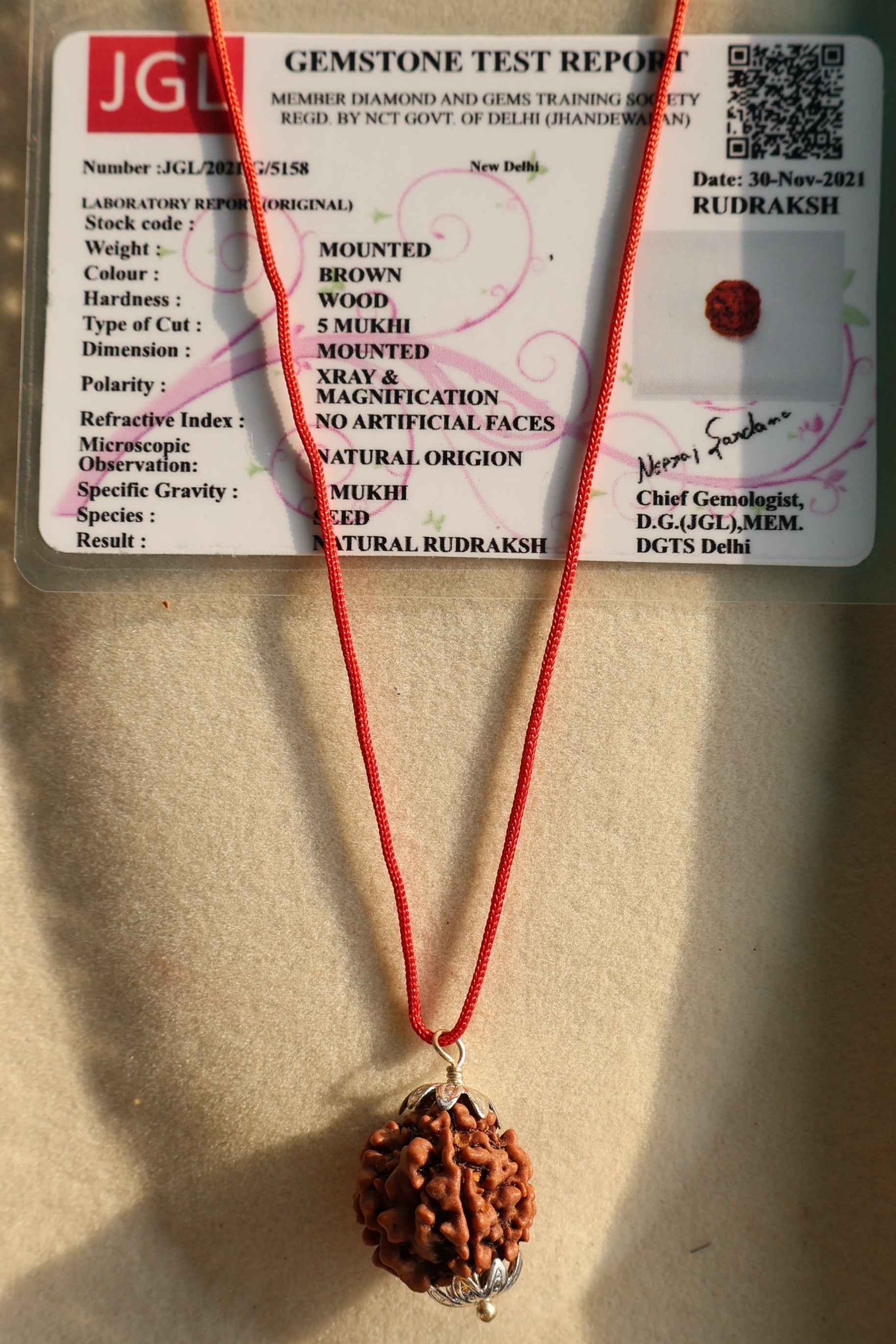 Panchmukhi Rudraksha